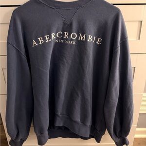 Abercrombie & Fitch women’s Navy Crewneck Sweater